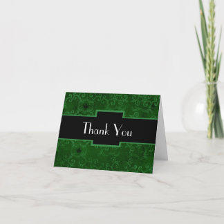 Art Deco Thank You card