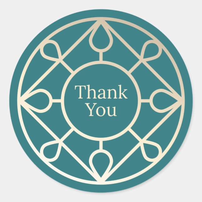 Art Deco Themed Envelope Seals (Front)