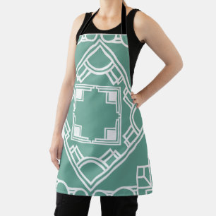 Art Deco Tile Apron