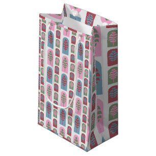 Art Deco Trees  Small Gift Bag