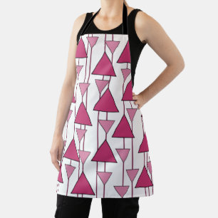 Art Deco Triangles  Apron