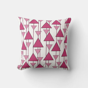 Art Deco Triangles  Cushion