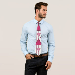 Art Deco Triangles  Tie