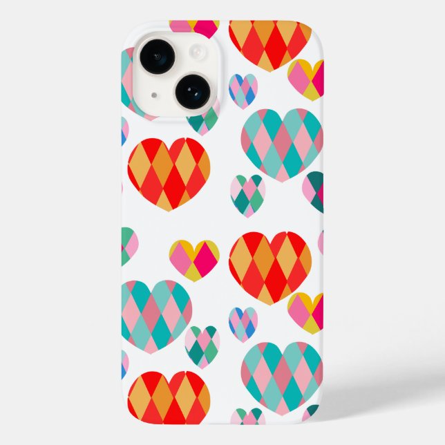 Art Deco Valentine's Case-Mate iPhone Case (Back)
