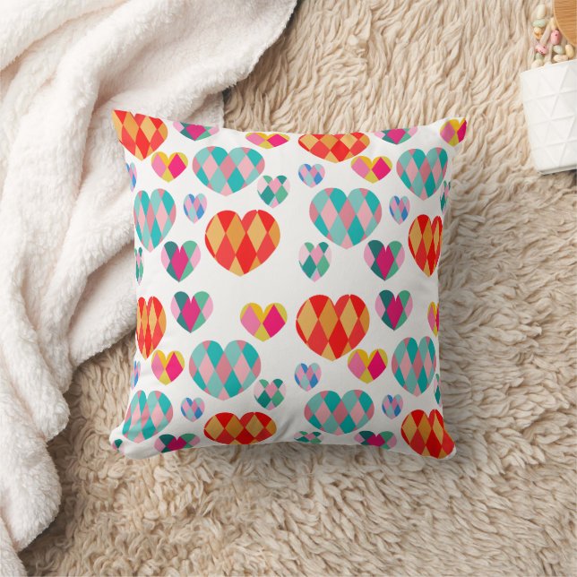 Art Deco Valentine's Cushion (Blanket)