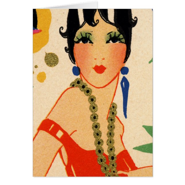 Art Deco Vamp, 1920s Flapper (Front)