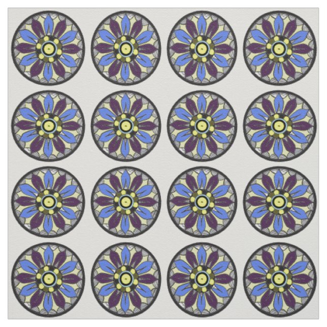 Art Deco Victorian Classic Art Deco Fabric (Swatch)