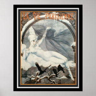 Art Deco Vie Parisienne Winter 1926  16 x 20 Poster