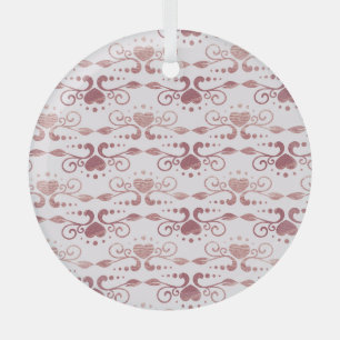 Art deco, vintage elegant wallpaper. glass tree decoration