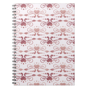 Art deco, vintage elegant wallpaper. notebook