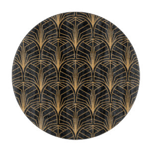 Art Deco, vintage minimalistic pattern. Cutting Board