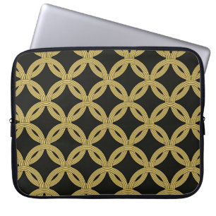 Art Deco vintage pattern. decoration ornament. Laptop Sleeve