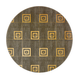 Art Deco Vintage Wallpaper Pattern Cutting Board