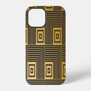Art Deco Vintage Wallpaper Pattern iPhone 12 Case