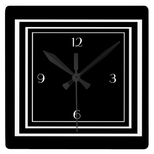 Image of ART DECO WALL CLOCK