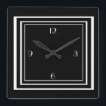 ART DECO WALL CLOCK<br><div class="desc">CAN BE CUSTOMISED.</div>