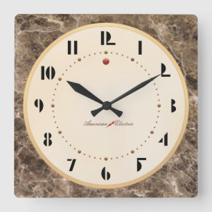 Art Deco Wall Clock
