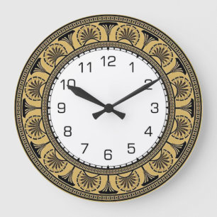 Art Deco Wall Large Clock