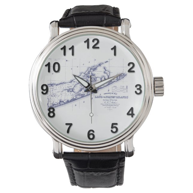 Art Deco Woman In Big Hat Gloves RL Watch (Front)