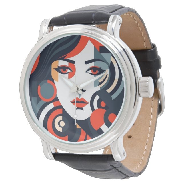 Art deco - women watch (Angled)