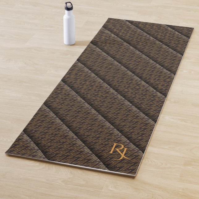 Art Deco Yoga Mat (In Situ)