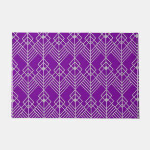 Art Deco Zig Zag Doormat