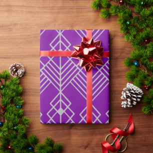 Art Deco Zig Zag Wrapping Paper