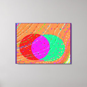 Art decor interior design canvas Globes