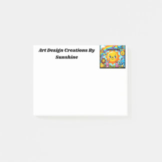 Art Design Creations By Sunshine Post-it Notes