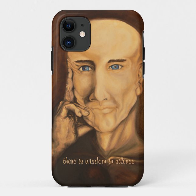 Art design phone cover no comment (Back)