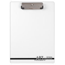 Art. Design. Photography. Inspiration. Clipboard