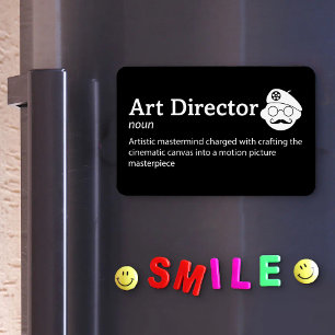 Art Director Definition - Film Crew 4" x 6" Flex Magnet
