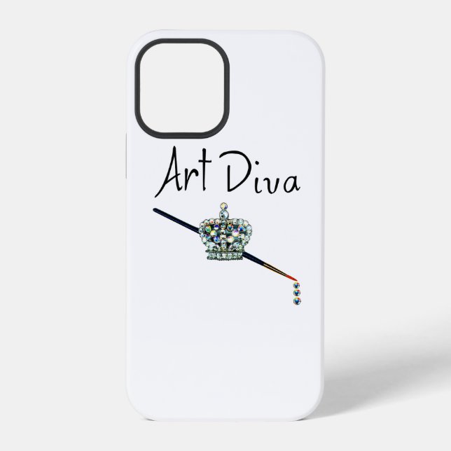 “Art Diva”  iPhone Case (Back)