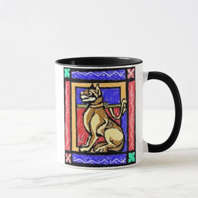 Art Dog Mug (Right)