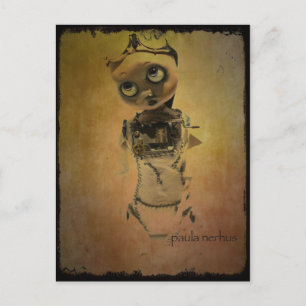 art doll postcard
