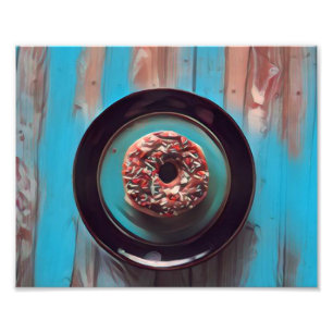 Art Doughnut Photo Print