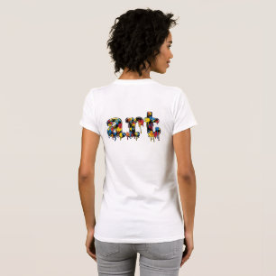 Art Dripping Paint School and Teachers T-Shirt