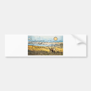 art-elk bumper sticker