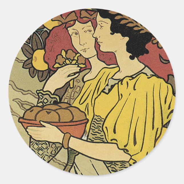 Art et Decoration Classic Round Sticker (Front)