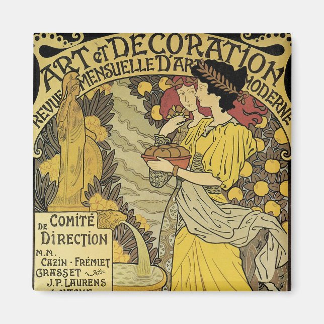 Art et Decoration Magnet (Front)