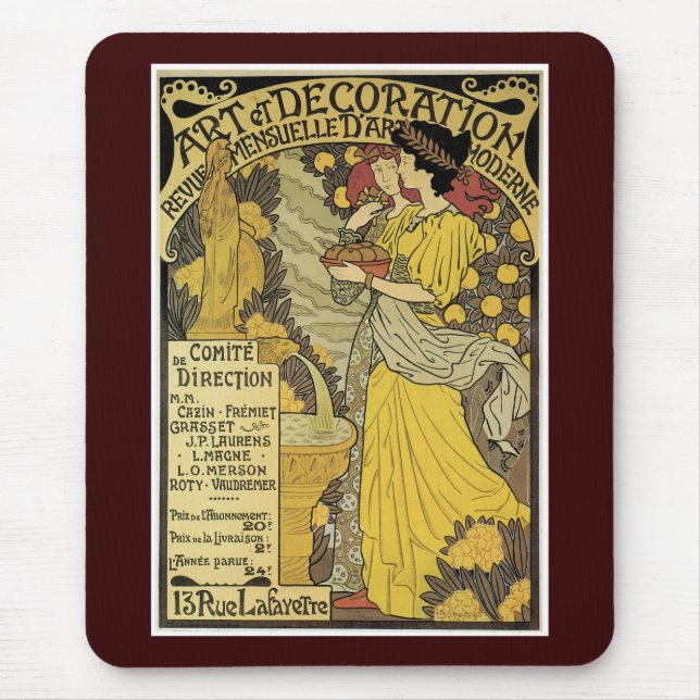 Art et decoration mouse mat (Front)