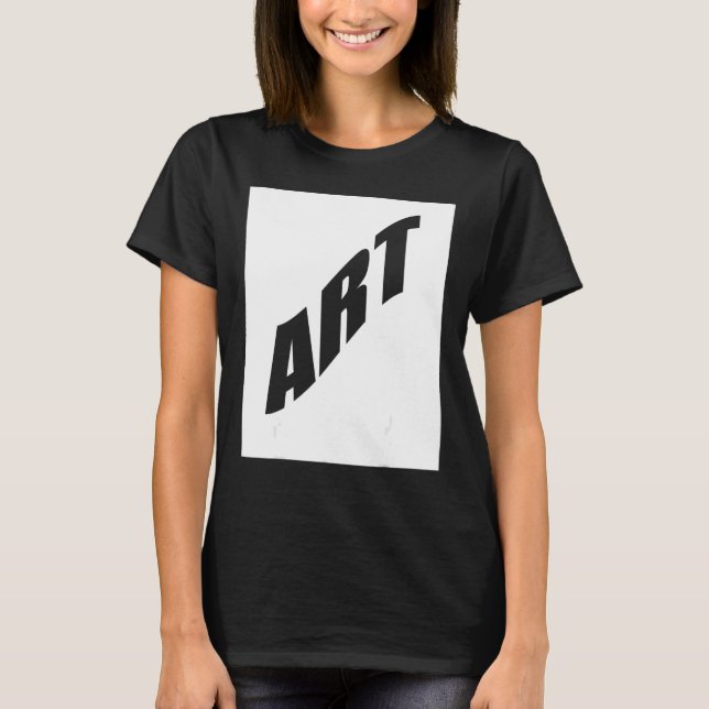 Art Family Reunion Last Name Team  Custom T-Shirt (Front)