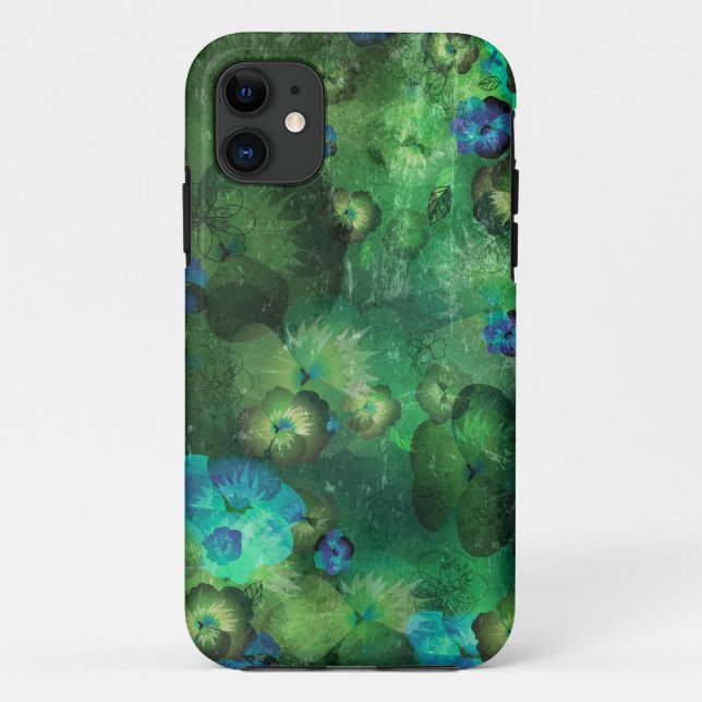 Art floral grunge background pattern Case-Mate iPhone case (Back)