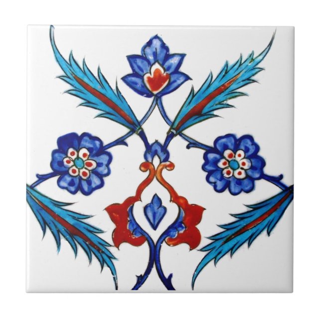 Art- Floral Tile (Front)