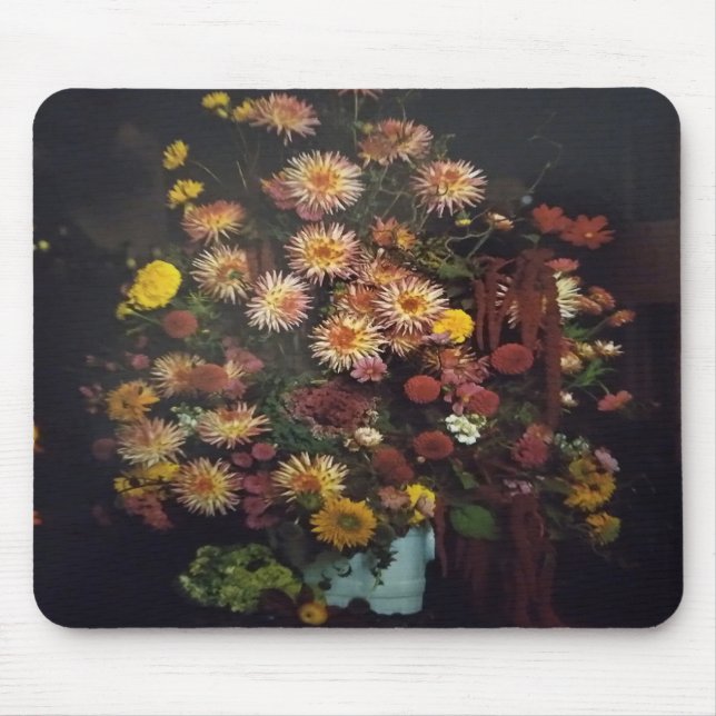  Art Floral Vase Bouquet  Mouse Mat (Front)