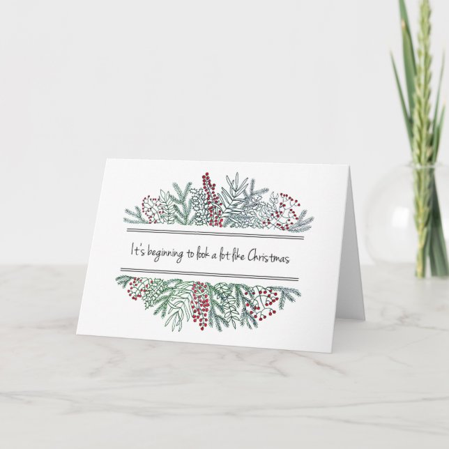 Art for charity Christmas Card (Front)