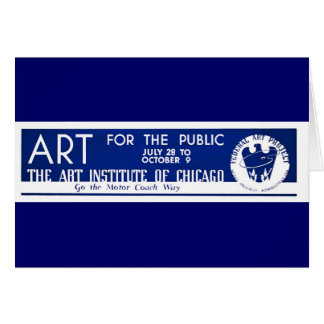 Art for the Public - WPA Poster -