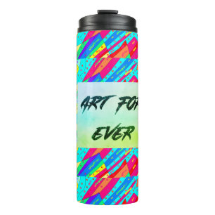 ART FOREVER CELBRATING ARTIST AND PAINTERS THERMAL TUMBLER