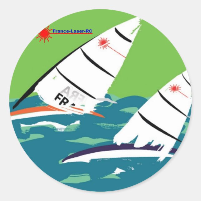 Art France Laser RC stickers (Front)