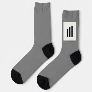 Art from three lines - ascending socks